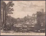Claude Lorrain, Via Sacra detto Campo Vaccino di Roma, Etching