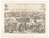 Giacinto Gimignani, Tornacum captum year 1581, 1647, Etching