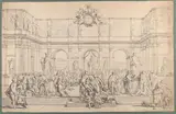 Pietro Testa, Il Liceo della Pittura, 1638, Etching