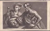 Giovanni Antonio Lorenzini, David and Saul with Goliath's head, after Guercino. From the "Palazzo Granducale in Florence" series. Engraving and etching