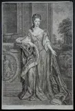 John Faber Junior, Mary, Countess of Dorset, Mezzotint