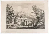Pietro Gaspari, Urbis Pomaerium, et Porta, Etching