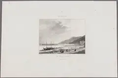 Le Port de Salerne by Jean-Baptiste Isabey, 1822, Lithograph, offered Apr 2024