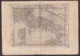 Girolamo Ruscelli, Tavola Nuova d'Italia, 1561, Etching