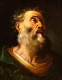 Anton van Dyck, Head of an Apostle, Oil on canvas