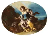 Francesco Solimena, Female allegorical figure