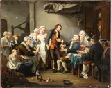 Jean-Baptiste Greuze, The Village Agreement
