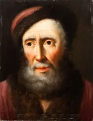 Balthasar Denner, Character head, Oil on panel