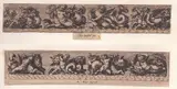 Johann Theodor de Bry, Friezes with sea monsters, after Andrea Maglioli. Engraving
