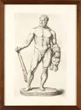 Cornelis Bloemaert, Hercules, after Joachim von Sandrart