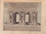 Giacomo Lauro, Porta Nevia et LABICANA Hodie Porta Maggiore..., Plate