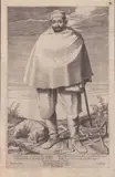 Francesco Villamena, The gardener, engraving