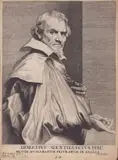 Lucas Vorsterman the Elder, Portrait of Orazio Gentileschi, by Anthony van Dyck. Burin