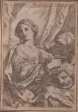 Guido Reni, Judith with the head of Holofernes, etching