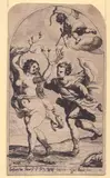 Willem Panneels, Apollo and Daphne, 1631, after Peter Paul Rubens. Etching