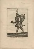Nicolas de Larmessin II, Habitat de Plombier, engraving and etching