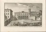 Giuseppe Vasi, Church of S. Pietro in Vinculis, etching