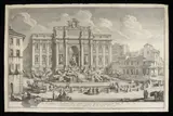 Giuseppe Vasi, Veduta in prospettiva della Gran Fontana dell'Acqua Vergine detta di Trevi, 1746, etching