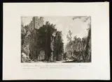 Reliquiae Domus, et Balnearum Sallustianarum by Giovanni Battista Piranesi, etching, offered Feb 2024