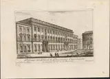 Palazzo del Duca di Bracciano Odeschalchi by Giovanni Battista Piranesi, etching, offered Feb 2024