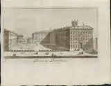 Palazzo Borghese by Giovanni Battista Piranesi, etching, offered Feb 2024