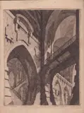 Vincenzo Mazza, Architectural capriccio, etching