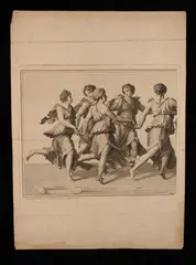 Ferdinando Gregori, The Dance of Apollo with the Muses, 1780, Etching