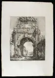 Luigi Rossini, Arco di Druso