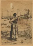 Jules Bastien-Lepage, Retour des Champs, 1878, etching and drypoint
