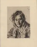 Anders Zorn, Anna, girl from Mora (Portrait of Anna Kråkbergs)