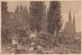 Francesco Vitalini, Villa Colonna, 1902, etching