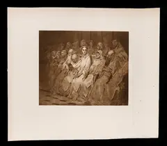 Gustave Doré, The Neophytes, 1876, etching