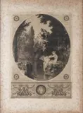 Leda with the swan by Johann Friedrich Emanuel von Schennis, 1894, etching and aquatint, offered Feb 2024
