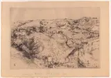 Charles Edmond Kayser, Landscape with a river, etching