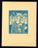 Angelo Morelli, Judith, woodcut