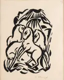 Georg Schrimpf, Vier Pferde (Four Horses)