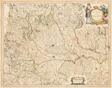 Willem Janszoon Blaeu, State of Milan, engraving and etching