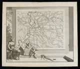 Raffaele Fabretti, Urbis cum vicis seu pagis adjacentbus descriptio dissertationi III. of aq. et aquaed. veteris Romae praemiss, Jan Van Vianen (engraver) after drawing by Jan Goeree. Engraving