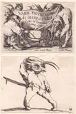 Jacques Callot, Varie figure gobbi di Iacopo Callot, Lot of title page and one engraving from the series