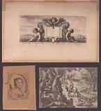 Antonio Tempesta, Lot of three engravings