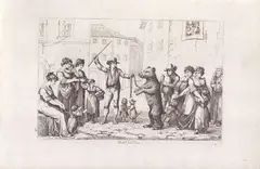 Pastore, Guardiano di Armenti | Ballo dell'Orso | Femmina di Tivoli | Saltarello Romano | Ultimo giorno di Carnevale a Roma con le candele dei moccoletti by Bartolomeo Pinelli, Lot of, offered Feb 2024
