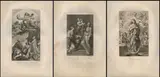 Francesco Rosaspina, 3 engravings, engraving