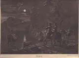 Johannes Visscher, Nox, Engraving