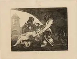 Francisco Goya, Not exactly, etching and aquatint