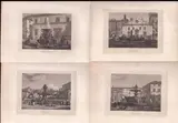 Domenico Amici, Fountains of Rome, 1840, Lot of