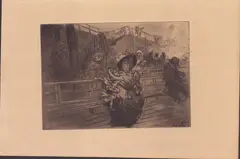 Auguste-Louis Lepère, Boarding, etching