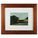 Nino Mandrici, Landscape, in frame