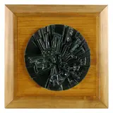 Conceptual geometric sculpture in ceramic form by Umberto Mastroianni, 22.5 x, offered Jan 2024