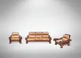 Set da salotto "Hussar" by Luciano Frigerio, 1970, The set is composed by a sofa and, offered Dec 2023