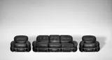 Adriano Piazzesi, Set di Sofa vintage "OK", 1970, Set consisting of